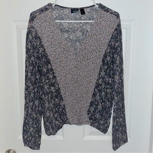 Daytrip Floral Wrap Top